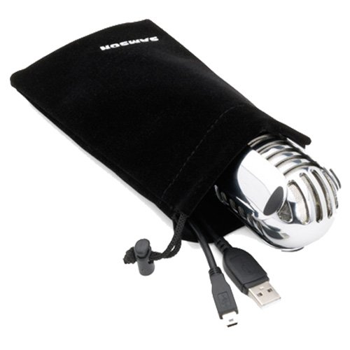 Samson Meteor Mic USB Studio/Podcast Mikrofon silber - 5