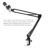 Foxnovo Dauerhafte Rundfunk Studio Mikrofon Mic Aussetzung Boom Scissor Arm Ständer (schwarz) - 1