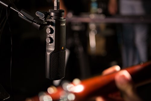 Rode NTUSB Studioqualität USB-Kondensatormikrofon mit Tischstativ und Popschutz - 1