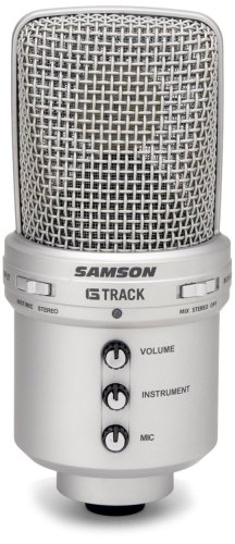 Samson G-Track USB Studiomikrofon mit integriertem Audiointerface, Stativ und Cakewalk Sonar LE - 1