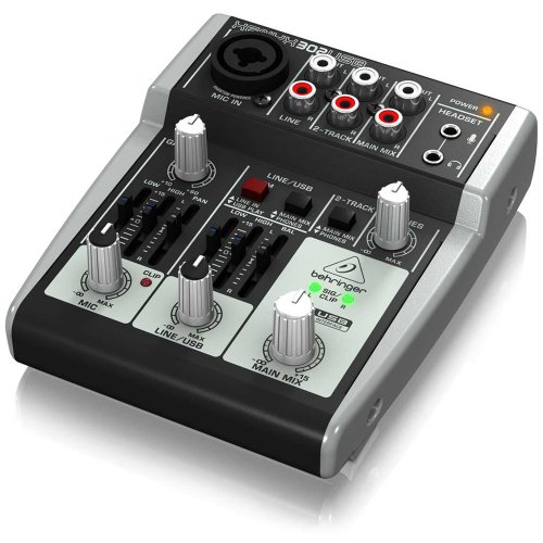 Behringer XENYX 302USB 5-Input Mixer mit XENYX Mic Preamp und eingebautem USB Audio Interface - 7