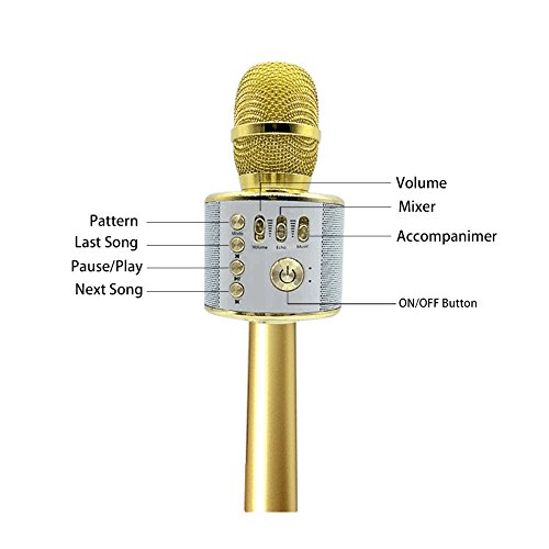 Bluetooth Karaoke Mikrofon ,